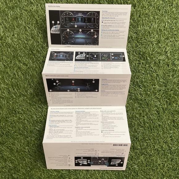 2019 Mercedes-Benz A-Class Sedan Owners Manual (A220 4MATIC 2.0L, A220 2.0L) - Picture 6 of 15